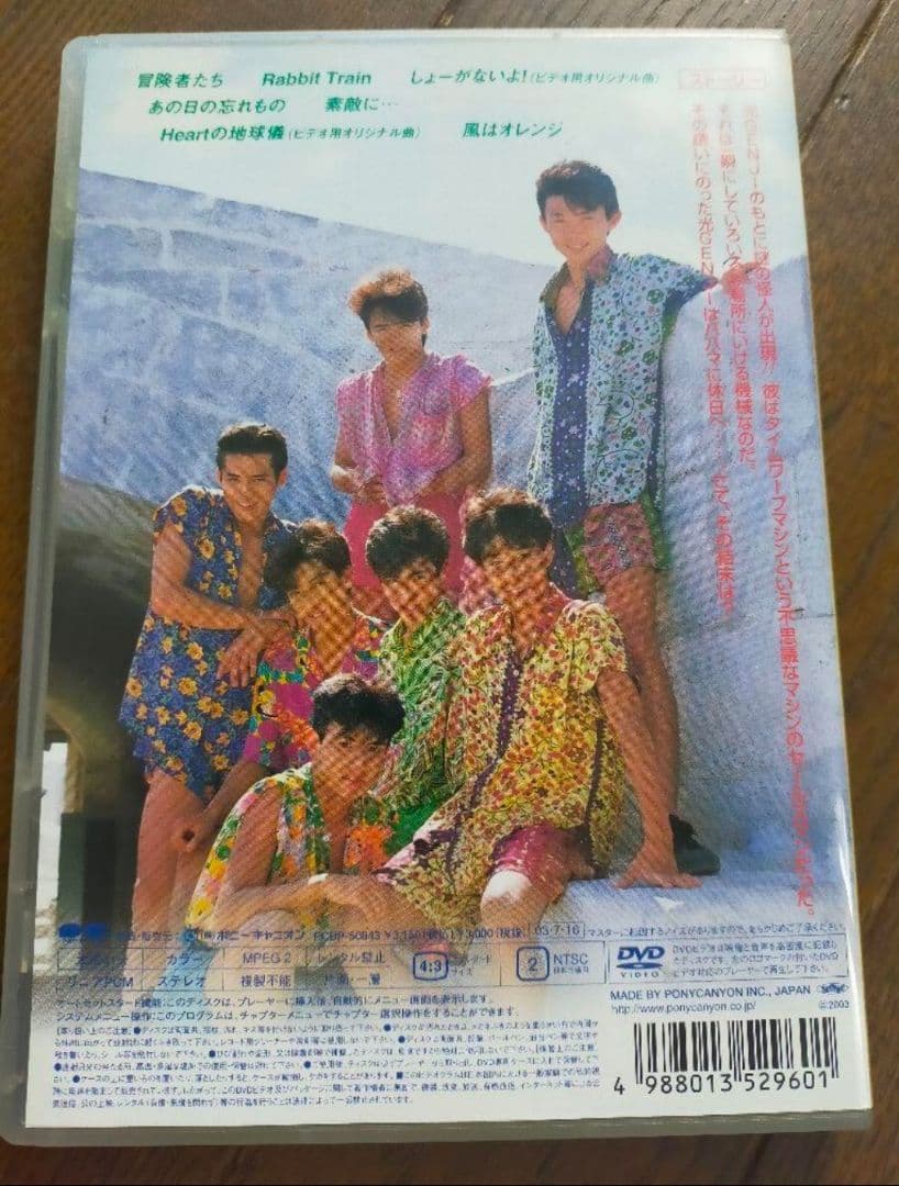 光GENJI/虹色夏物語 DVD&VHSセット