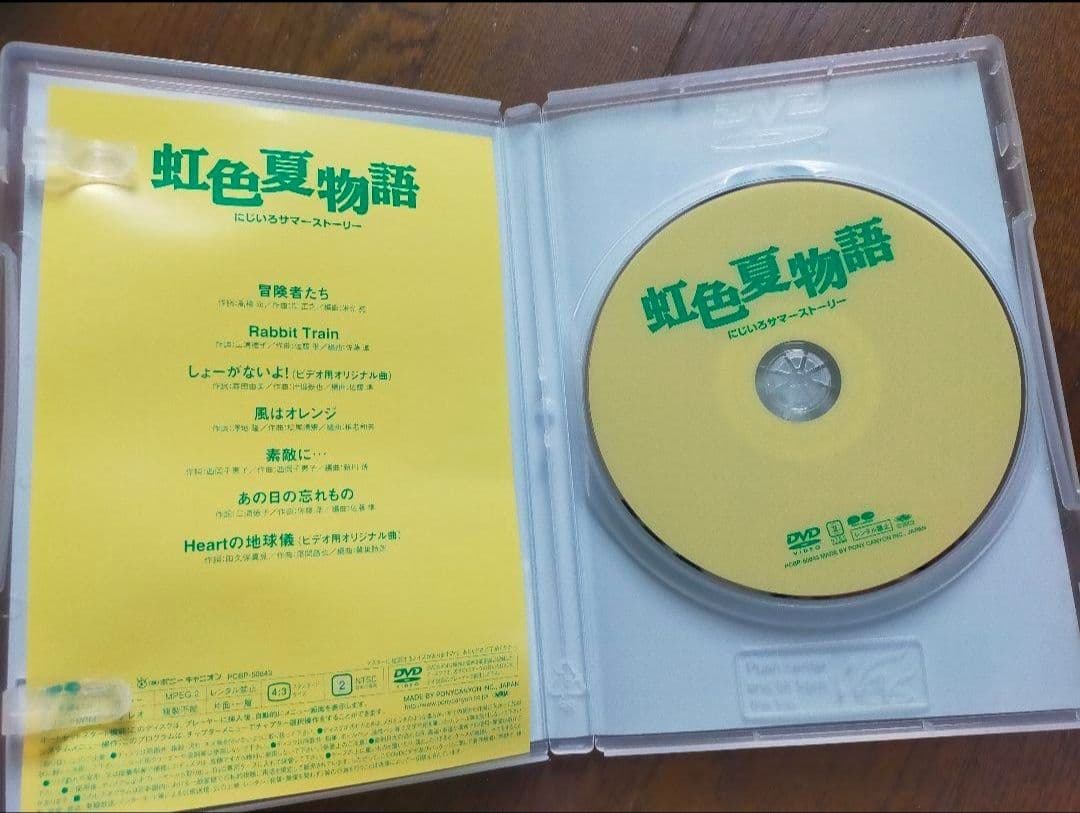 光GENJI/虹色夏物語 DVD&VHSセット