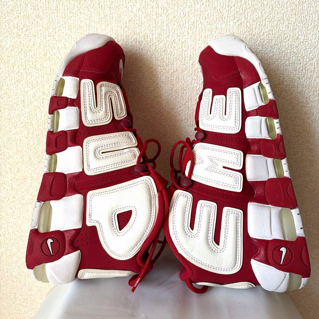 supreme × NIKE AIR MORE UPTEMPO 26.5cm