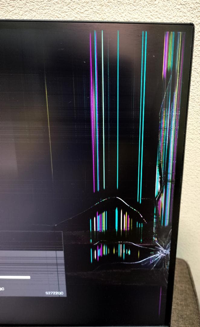 24年製◇ジャンク・部品未使用◇DELL S2722QC◇27インチ4Kモニター