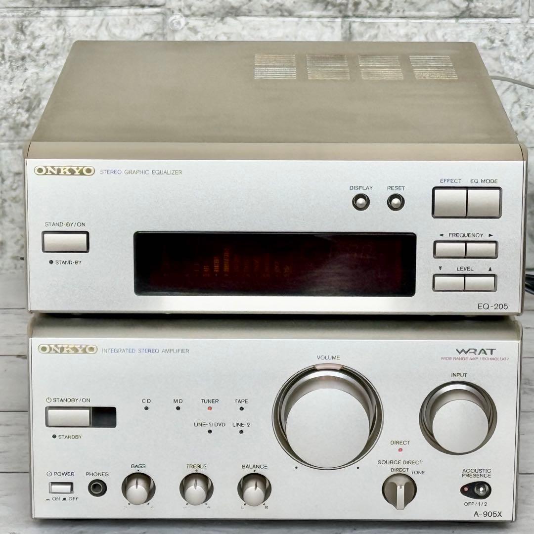 ONKYO「INTEC205シリーズ」アンプ・グライコセット