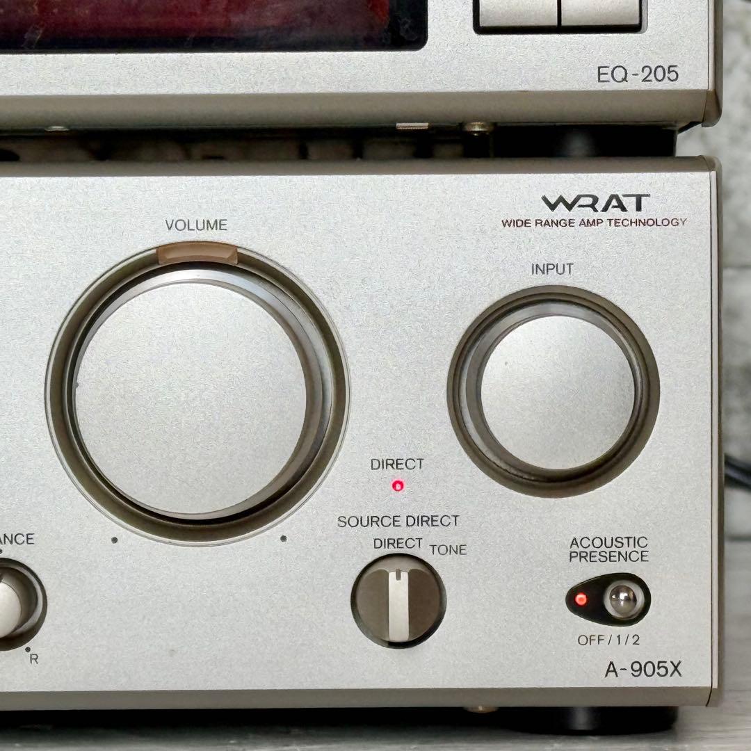 ONKYO「INTEC205シリーズ」アンプ・グライコセット