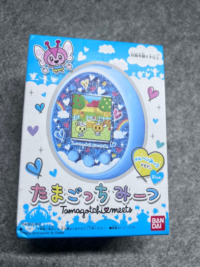 新品未開封 バンダイ たまごっちみーつ メルヘンみーつver. ブルー