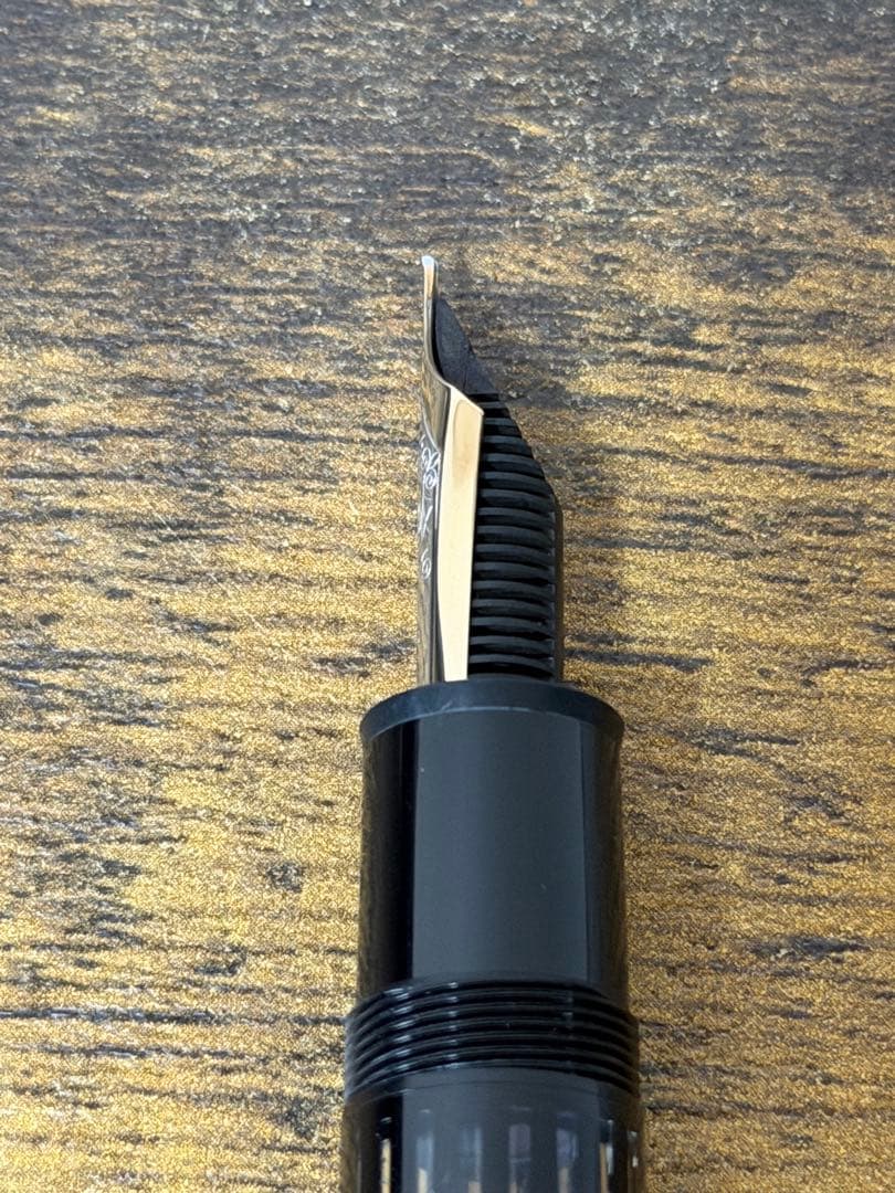 未使用に近い 149 西ドイツ製 2段エボナイトペン芯 バイカラー 万年筆