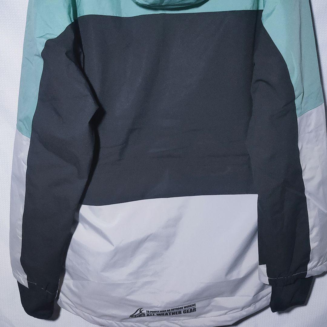 新品 上下セット 3L 防水防寒スーツ イージス スノーミント ワークマン