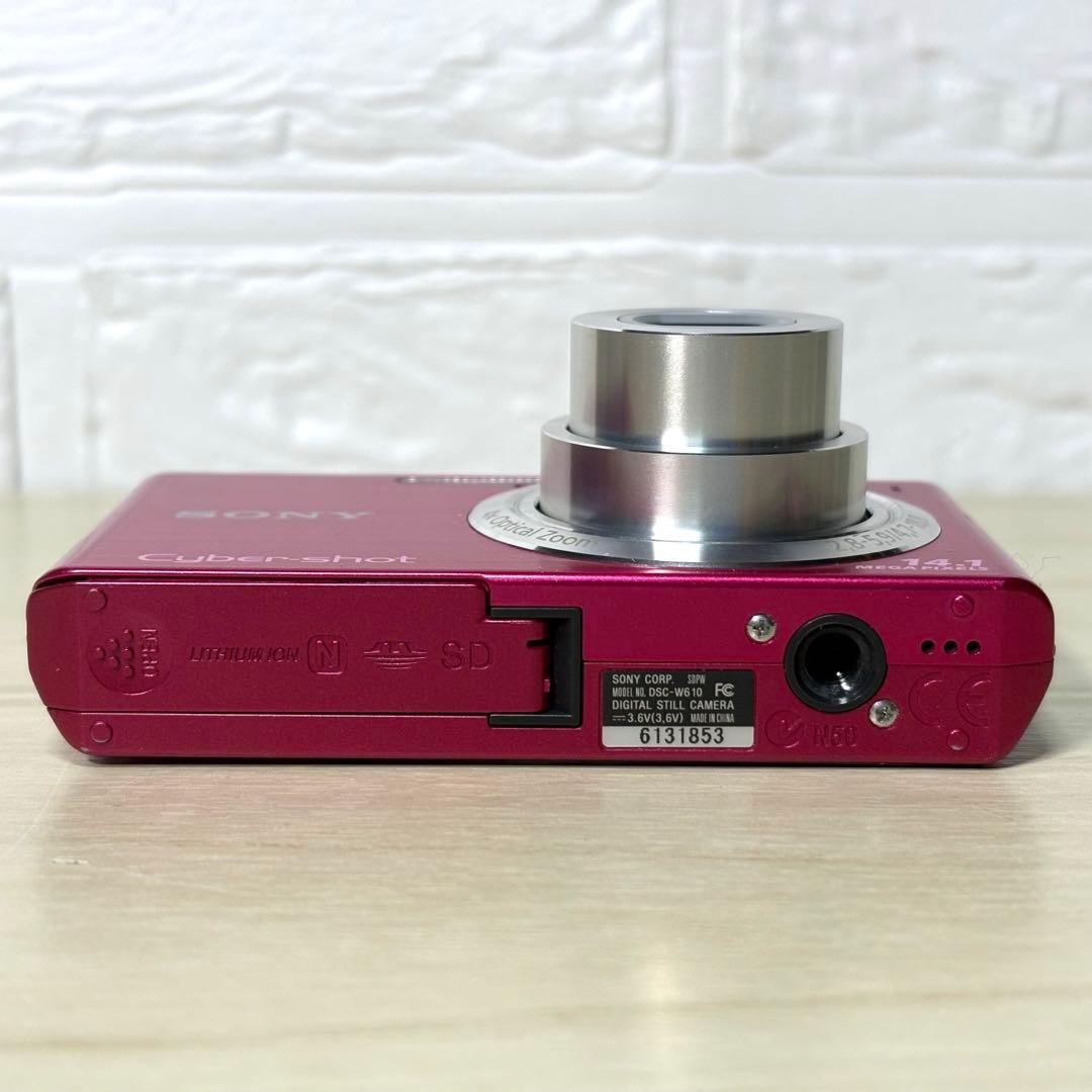 【美品】SONY Cyber-shot DSC-W610 コンデジ ソニー