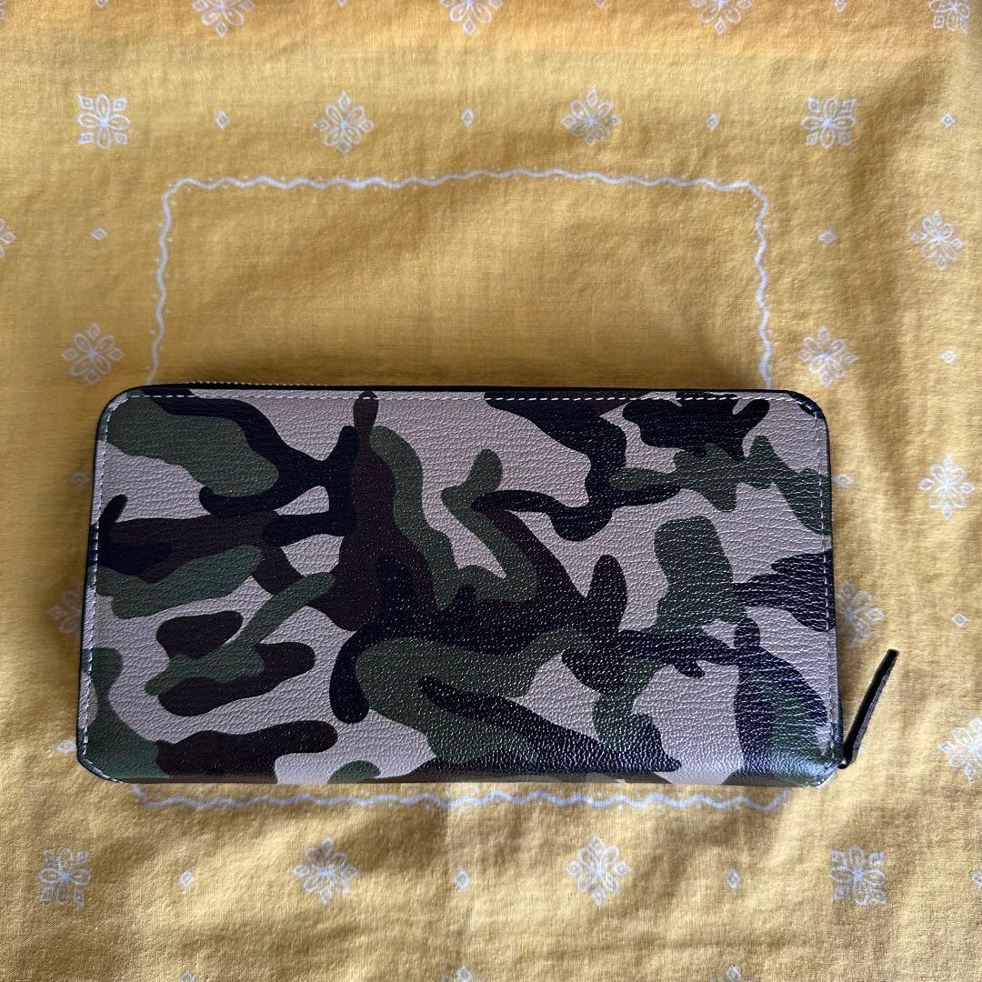 ラルコバレーノ / ラウンドジップ長財布 LA409GTCAMOKHA - メルカリ