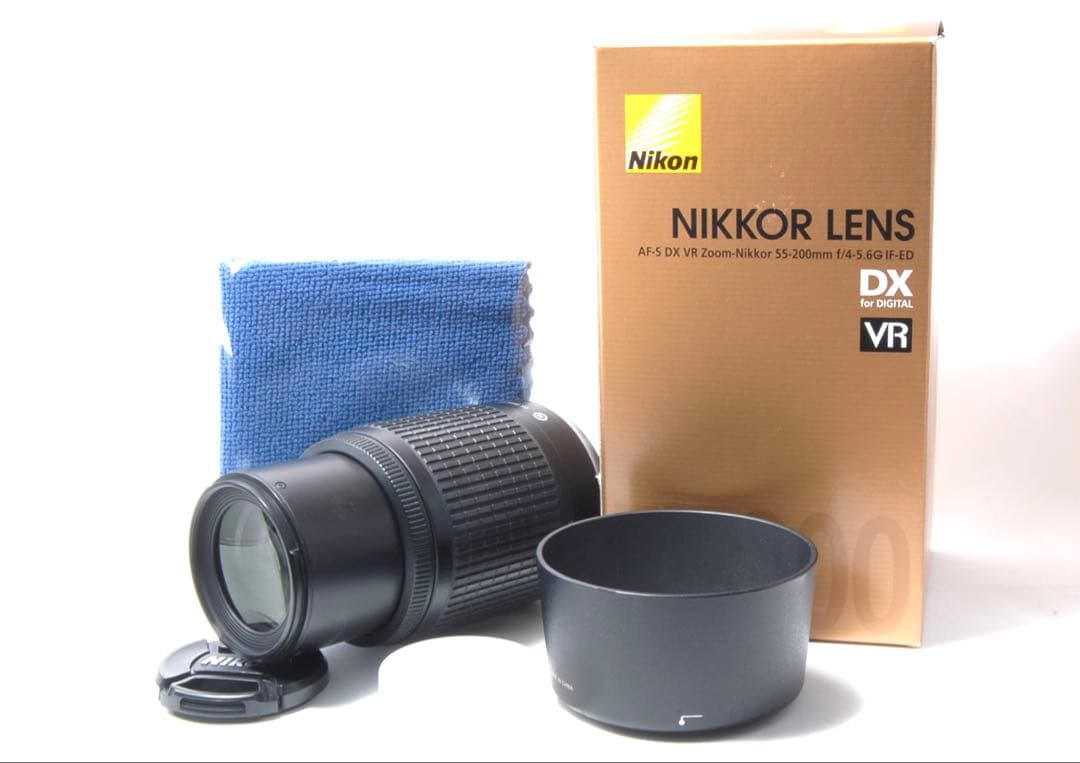 新品級 極上品 Nikon AF-S 55-200mm VR 純正 望遠レンズ