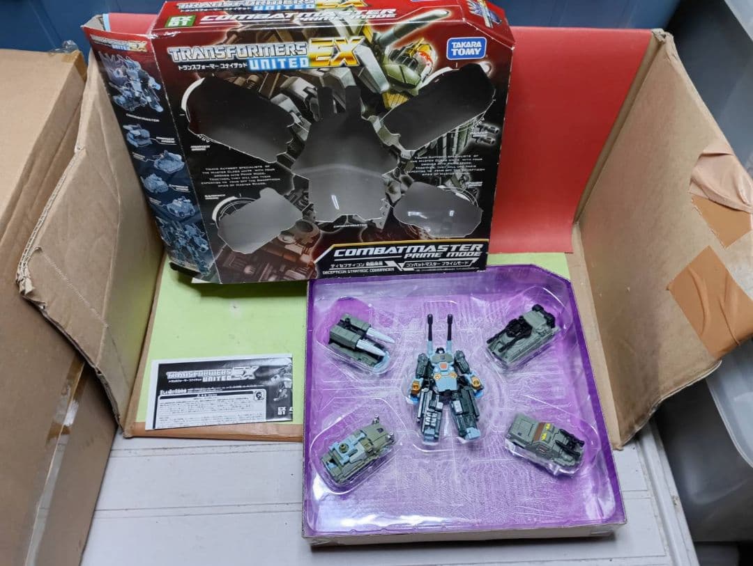 激レア!中古品 トランスフォーマーユナイテッド コンバットマスター