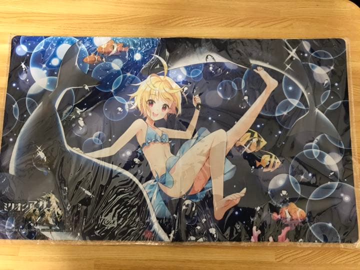 ミリオンアーサーTCG 夏季休業？ 炎夏型盗賊アーサー プレイマット