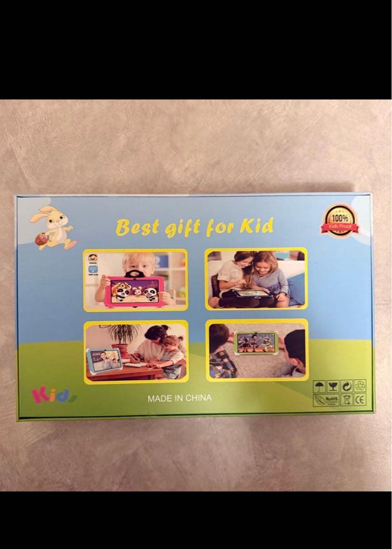 入園卒園プレゼント　子供向けタブレット 16GB + 64GB ピンクのケース