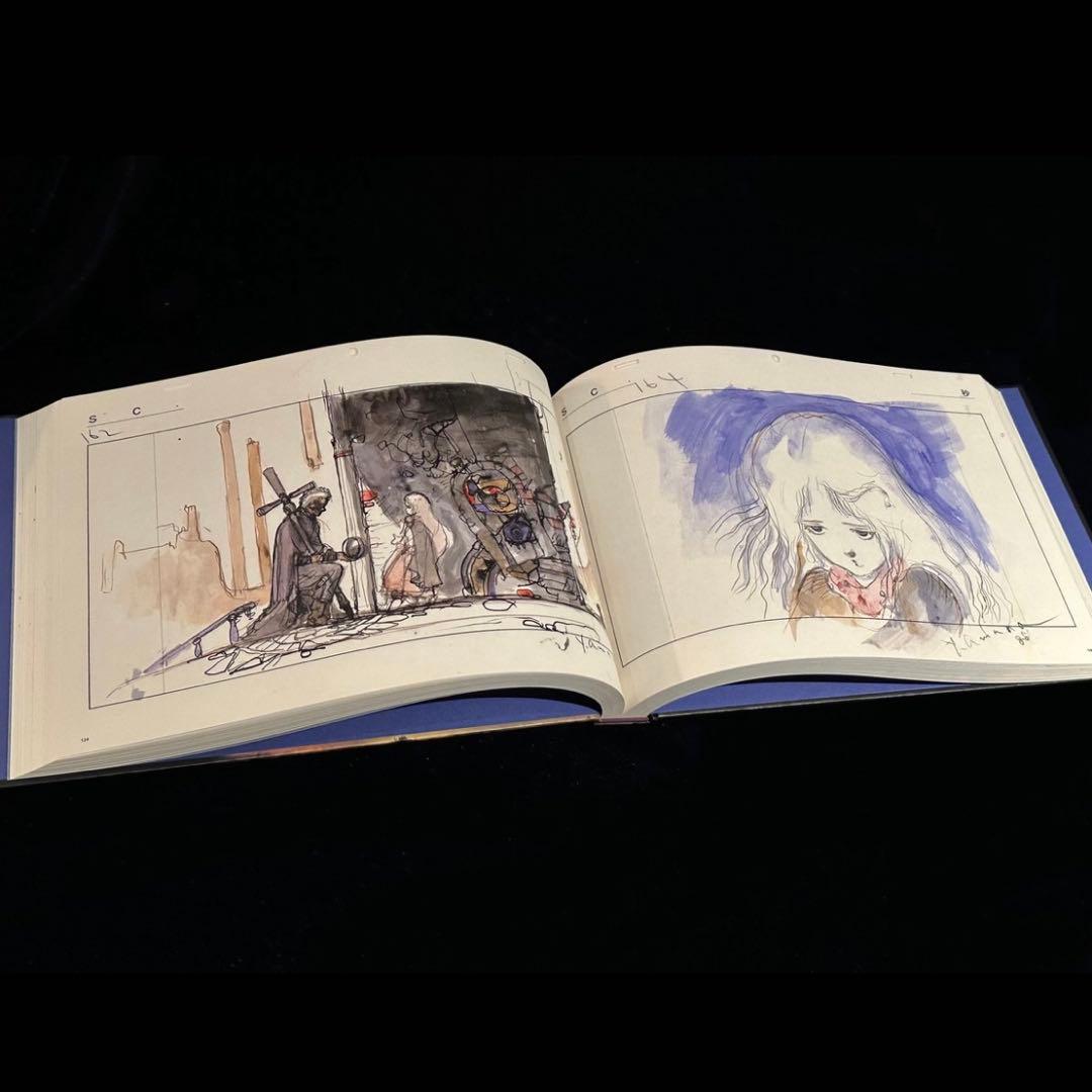 新品／限定100部☆ 天野喜孝サイン入 天使のたまご イメージボード集