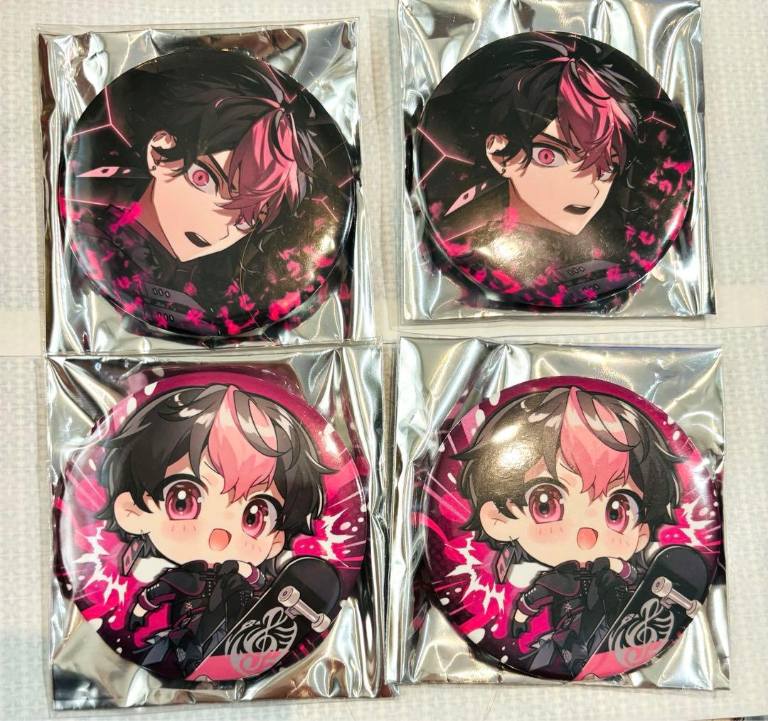 シクフォニ SIXFONIA LAN 缶バッジ デスパレ ミニキャラ SD - メルカリ