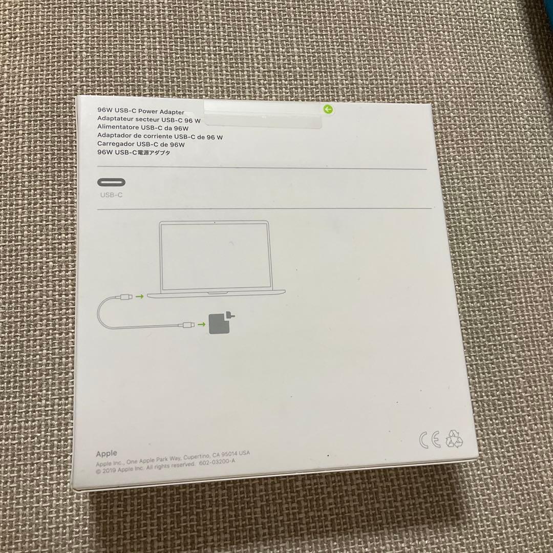 (期間限定価格)Apple純正品　96W USB-C Power Adapter