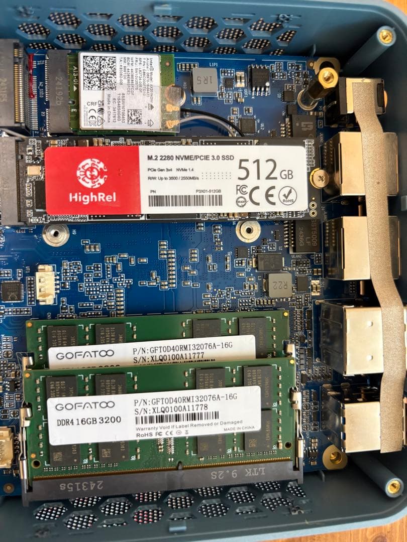 ミニPC BOSSGAME minipc i5-12600H RAM 32GB 512GB