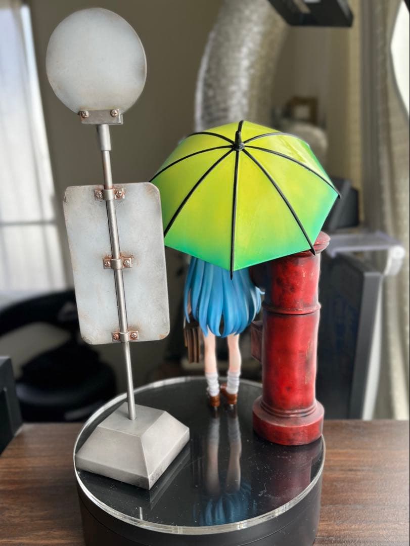 ガレージキット塗装完成品　泉こなた　らき☆すた　こなたの放課後