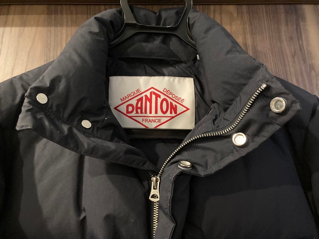 DANTON ホワイトグースダウン フーディ オーバーサイズ 男女兼用