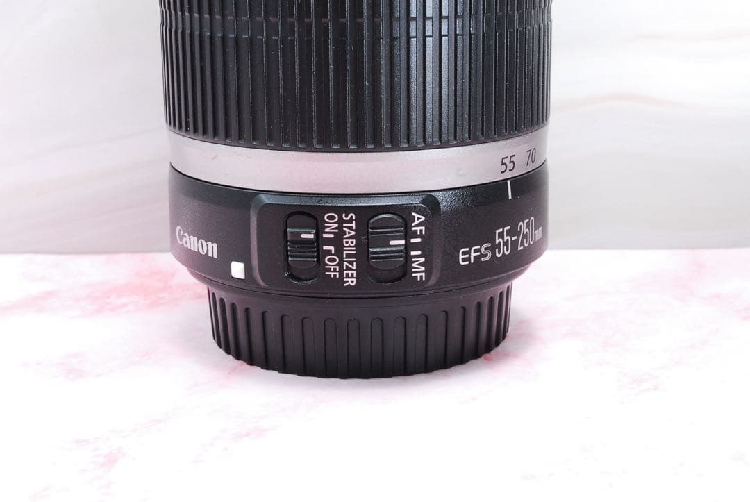 手ぶれ補正付き✨Canon EF-S 55-250mm IS✨望遠レンズ