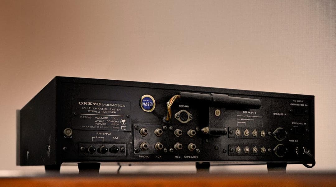 ★ONKYO MULTIAC 50A　君だけの部屋の音響補正アンプのマルチャック