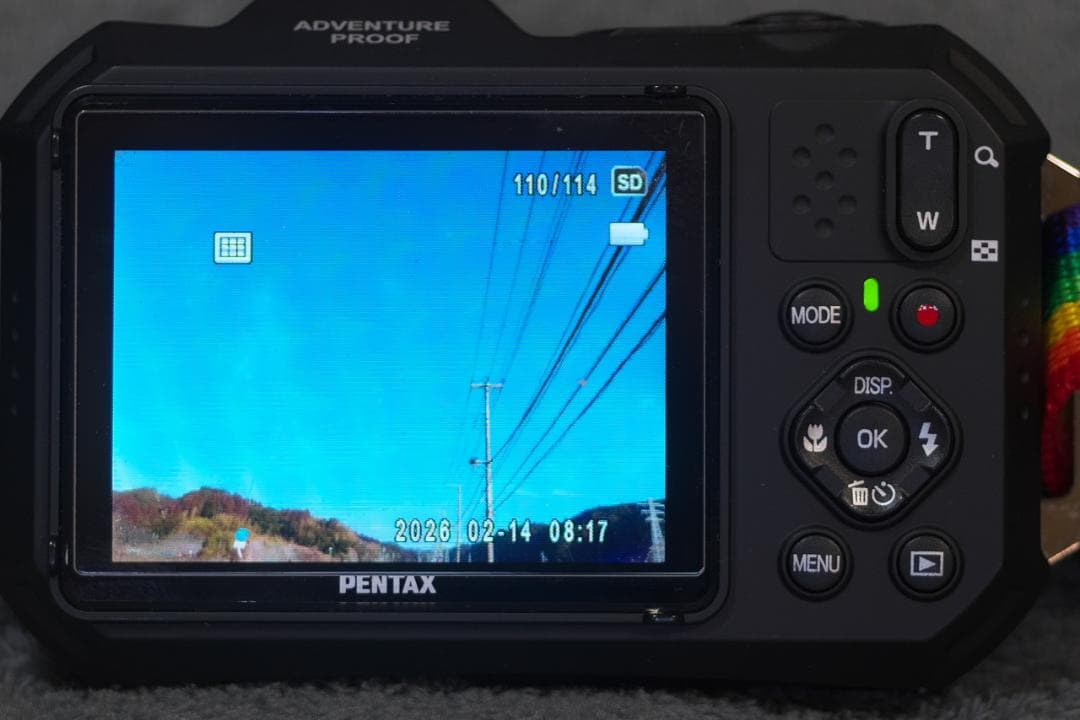 PENTAX WG-1000 グレー　難あり品　格安