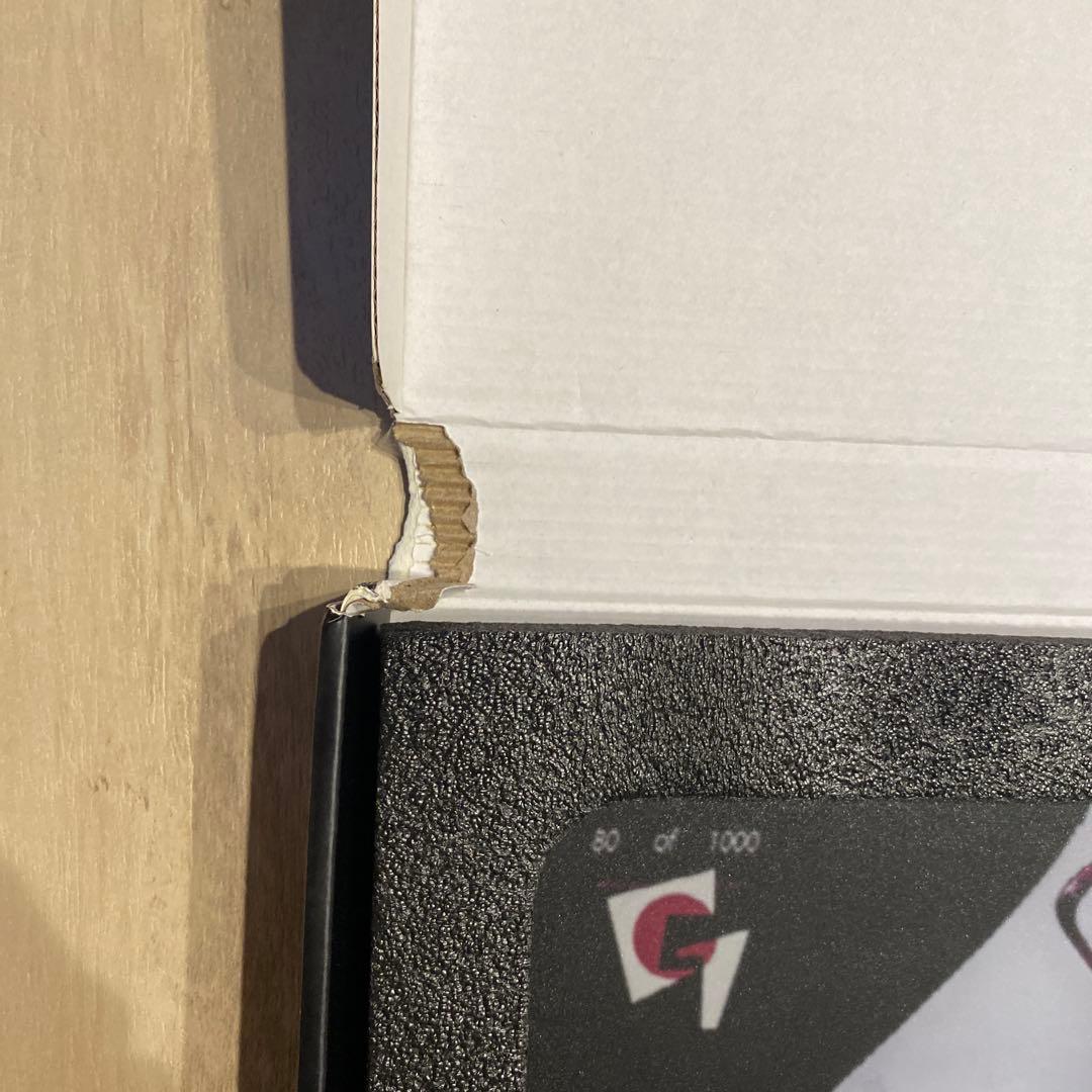 GLSSWRKS Akari プレミアムガラスマウスパッドRED 日本限定