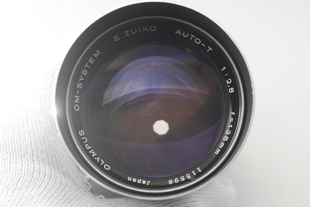 OLYMPUS OM-SYSTEM 135mm F2.8 望遠レンズ