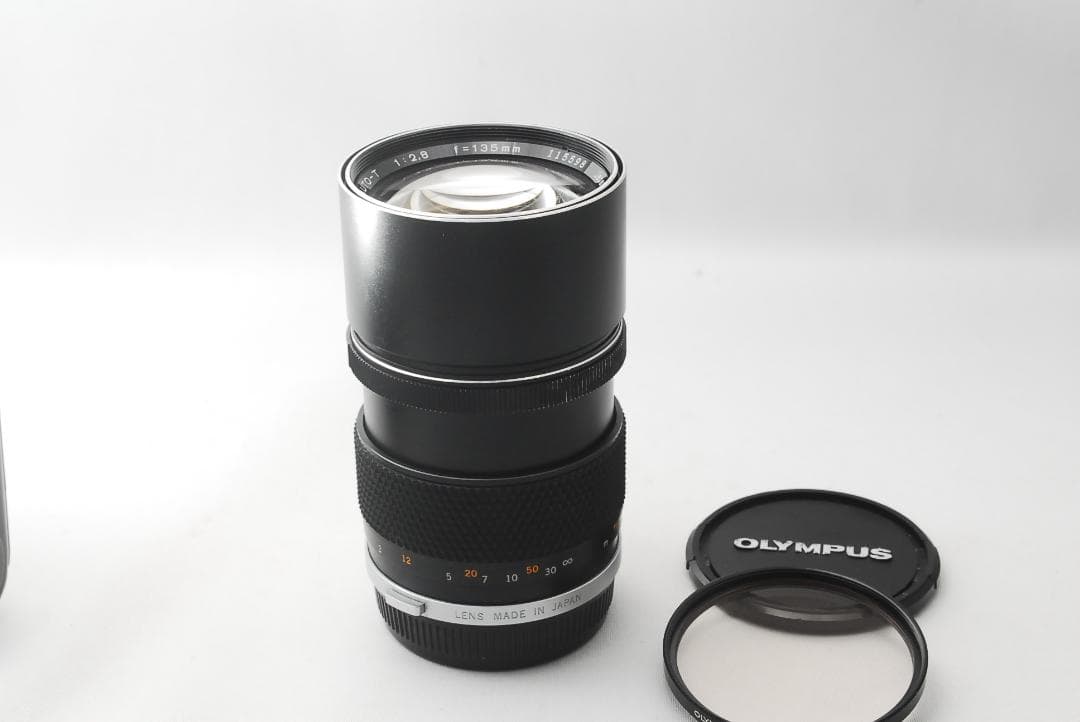 OLYMPUS OM-SYSTEM 135mm F2.8 望遠レンズ