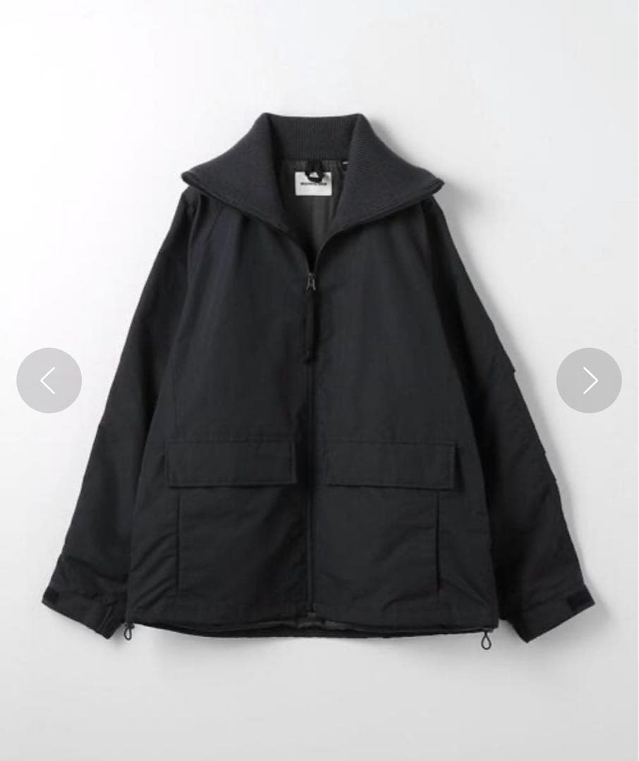 monkey time コーデュラ ナイロングログラン ニットカラージャケット