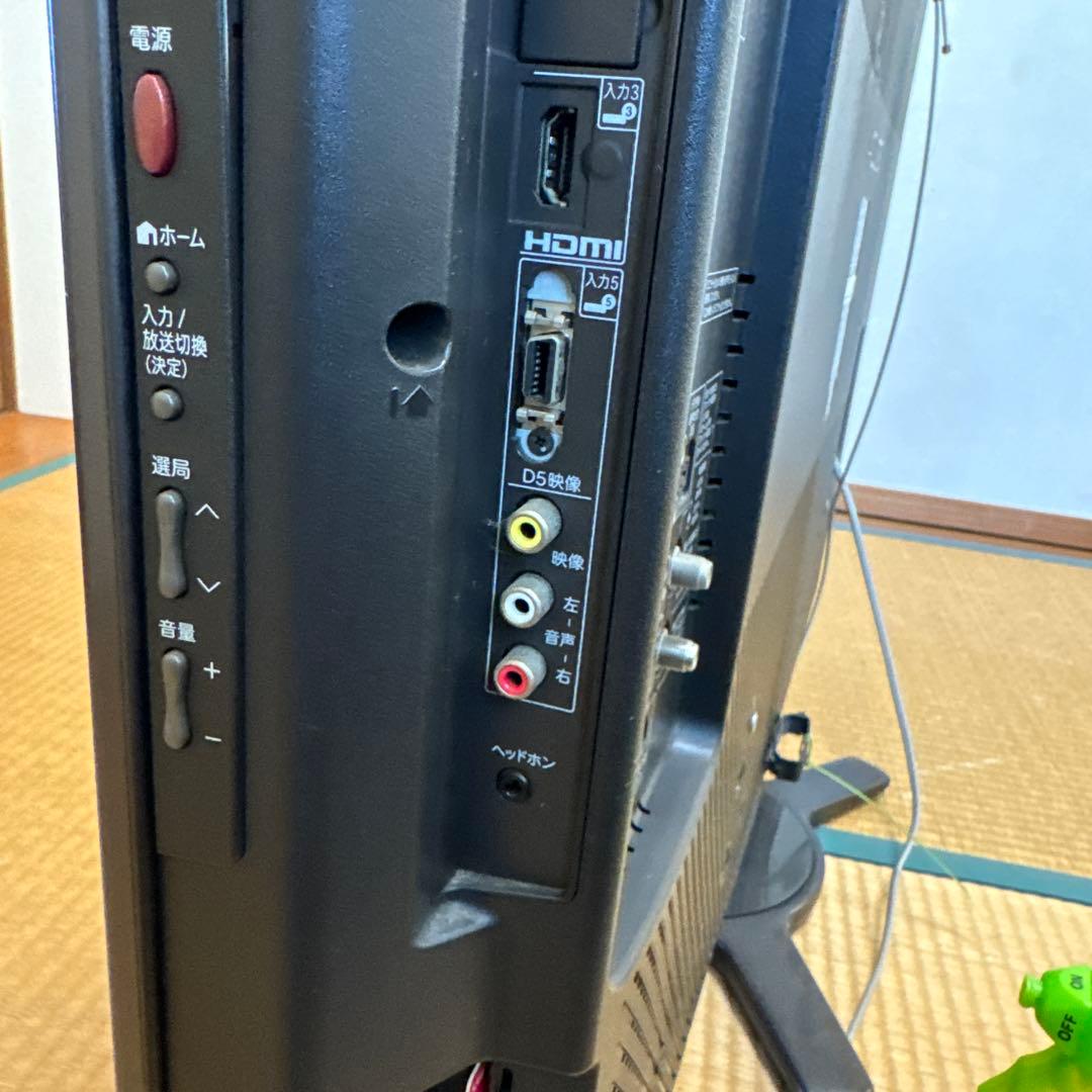 SHARP LC-40AE7 40インチ液晶テレビ　リモコン付き