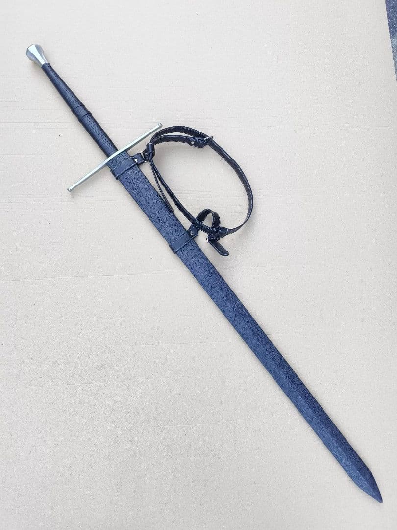 大型斬剣 古兵器 武具 冷兵器 手鍛造打 西洋剣 長剣 【希少】高級 鑑賞