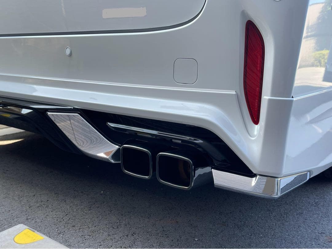 アルファード40 マフラーカッター モデリスタによく合う ヴェル