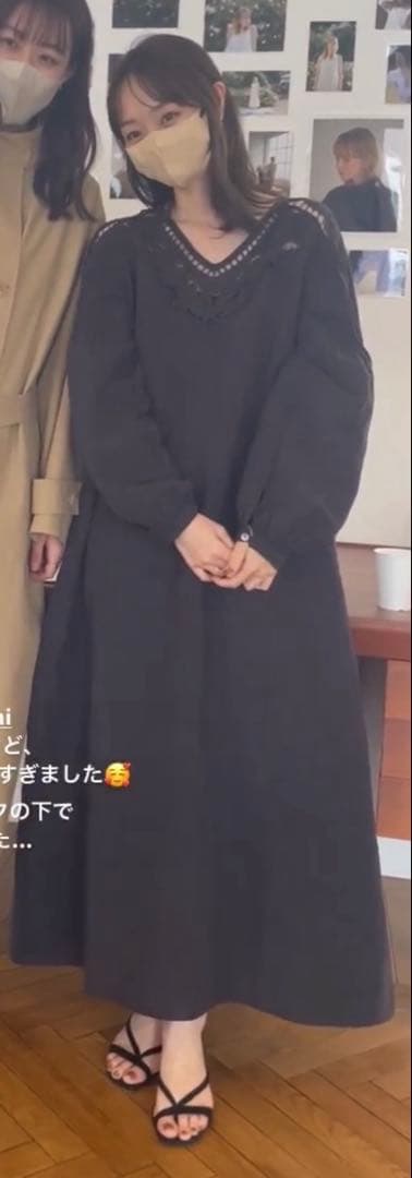 MARNO 新品未使用 Lucie dress ワンピース 丸林広奈 新木優子 - メルカリ