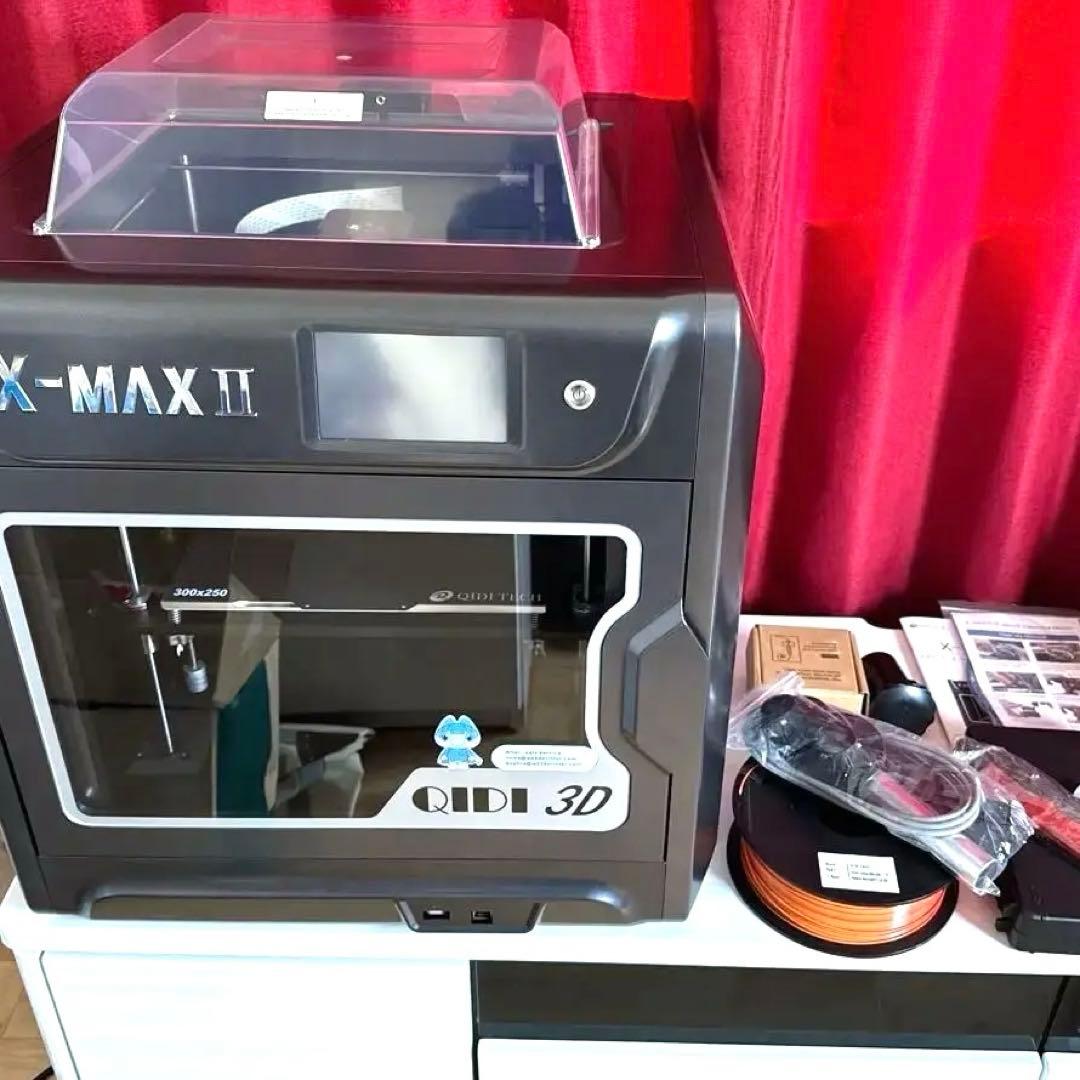 美品　未使用　QIDI 3D X-MAX II 3Dプリンター 本体 QIDI X MAX - II - 3D PRINTER - QIDI X MAX 2 - EXTRA LARGE 3D