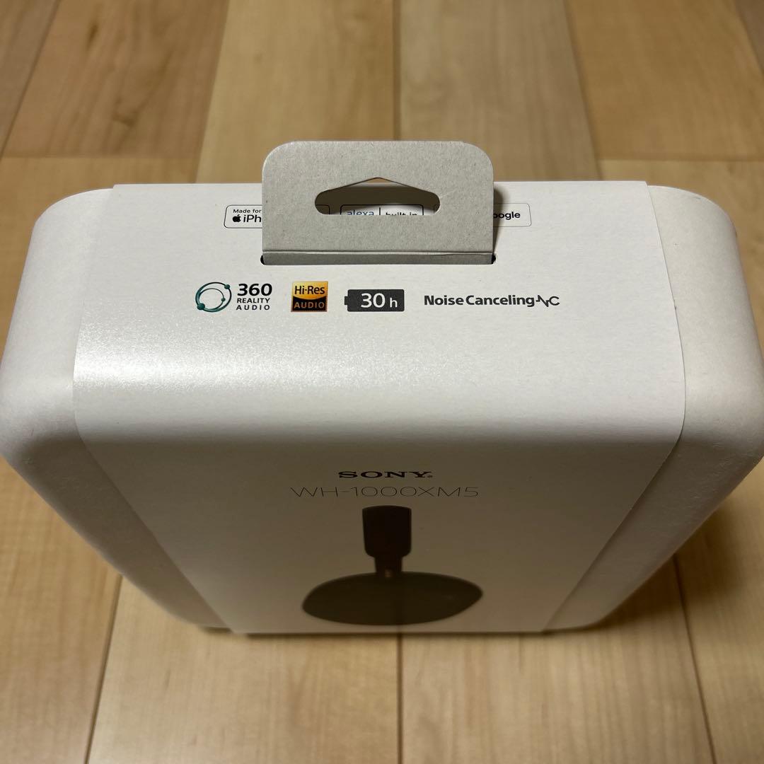 【新品未開封 1年保証付き】SONY WH-1000XM5 ヘッドホン ブラック