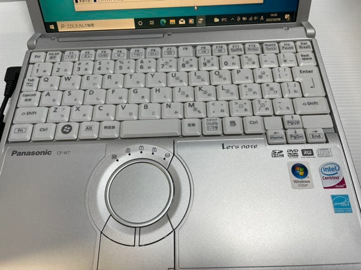 【511】Panasonic CF-W7 Windows10 Vistaデュアル