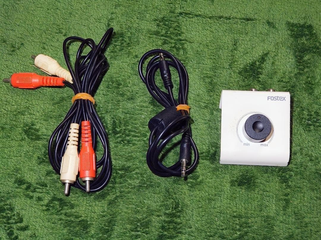 FOSTEX PA-2(PM0.4n) モニタースピーカー ボリューム調整付き