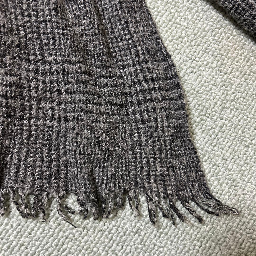 Faliero Sarti イタリア ロングストール グレンチェック - メルカリ