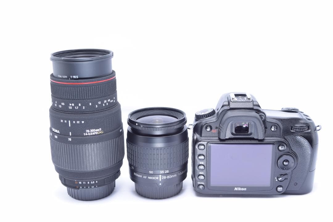 Nikon D90 デジタル一眼レフ ダブルレンズ 超望遠レンズ【手振れ補正