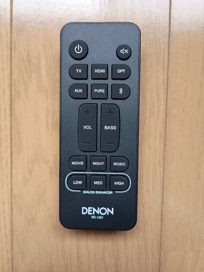 DENON DHT-S218 サウンドバー 2025年製