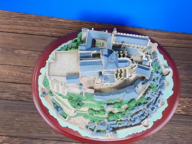 フランス モンサンミッシェル ジオラマ模型 超精密 リアル 世界遺産