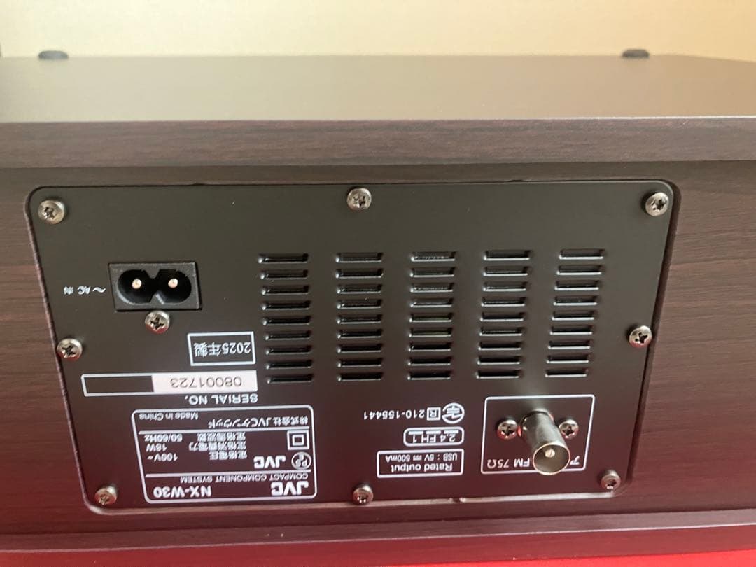 【新品未使用】JVC NX-W30 ミニコンポ Bluetoothケンウッド