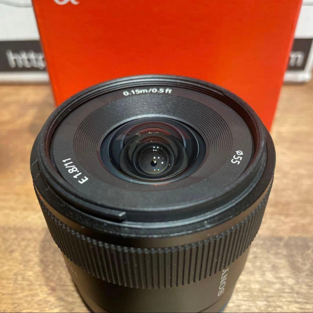 レンズ(単焦点) sony E 11mm F1.8 SEL11F18