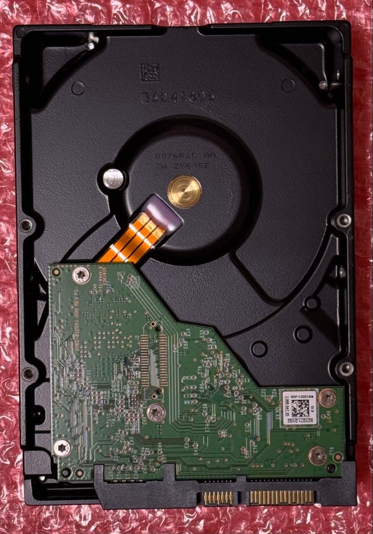 送料無料★使用 547時間★4TB★WD Red Plus