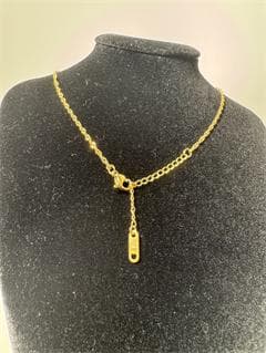 《美品/日本製18金》K18ゴールド リンクチェーン ネックレス2.07g