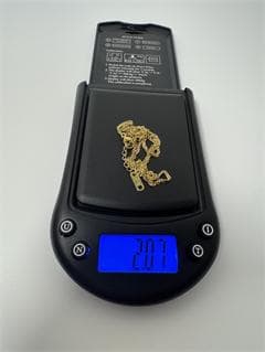 《美品/日本製18金》K18ゴールド リンクチェーン ネックレス2.07g