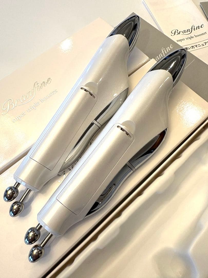 美品ブランフィーネ Branfine スーパートリプルブースター EMS美顔器