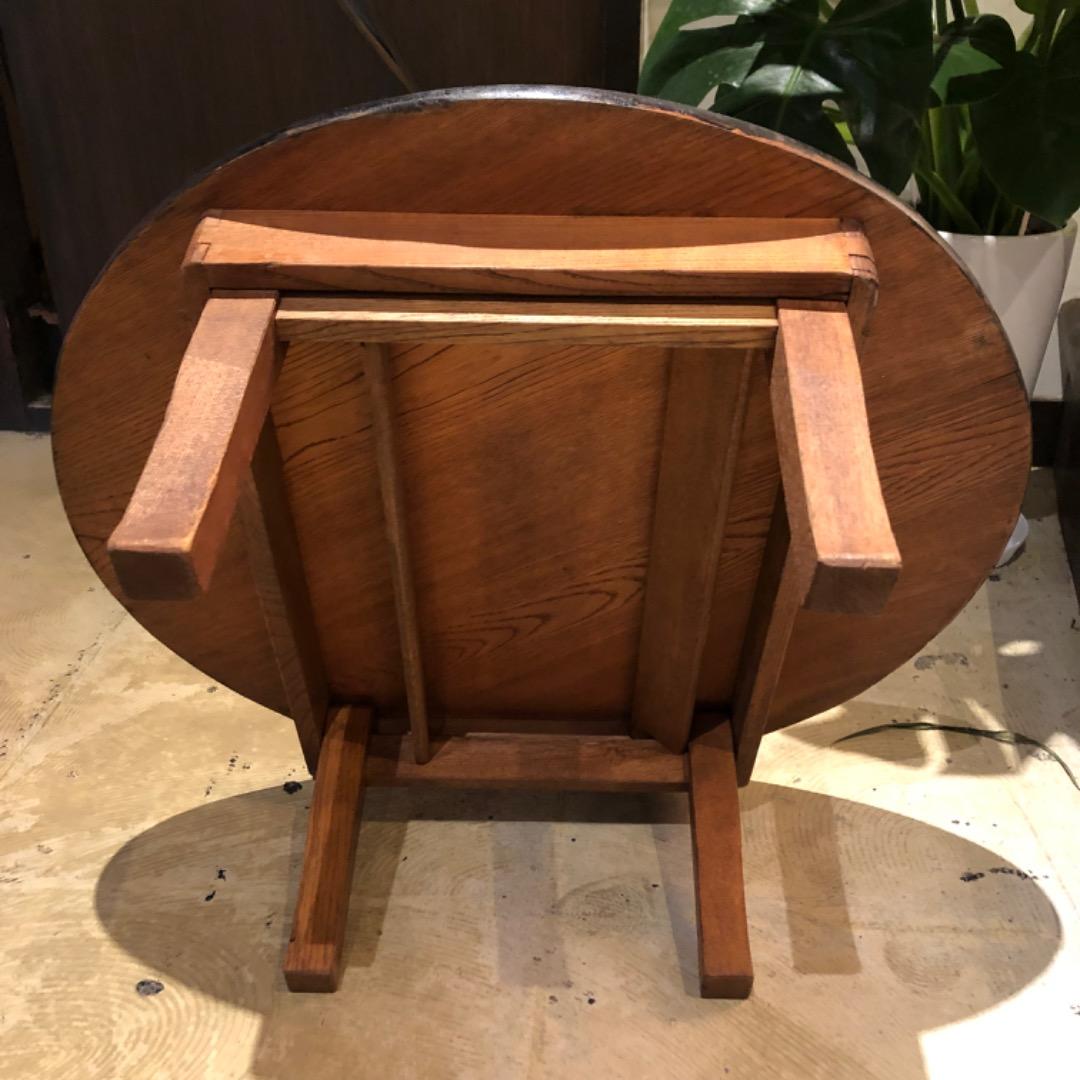 昭和レトロ アンティーク ちゃぶ台 ローテーブル 古家具 木製