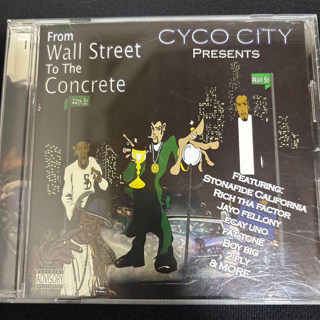 洋楽 CYCO CITY G-RAP Cyco City - From Wall Street To The Concrete: CD | Rap Music Guide