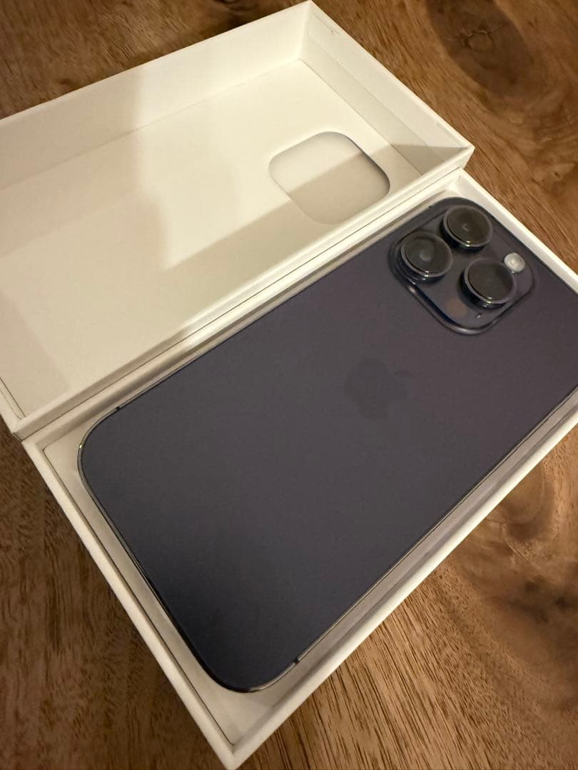 iPhone 14 Pro ディープパープル 256GB SIMフリー美品