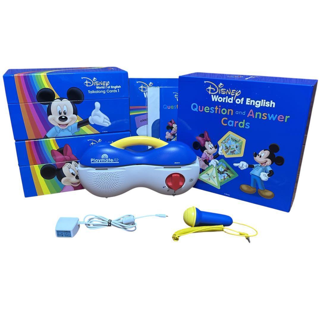 DWE 英語教材 トークアロング・Ｑ＆Ａカード　最新版　プレイメイトエアー付 価格見直し特価】DWE 英語教材 トークアロング 最新版 プレイメイト